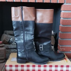 Wide Calf Riding boots